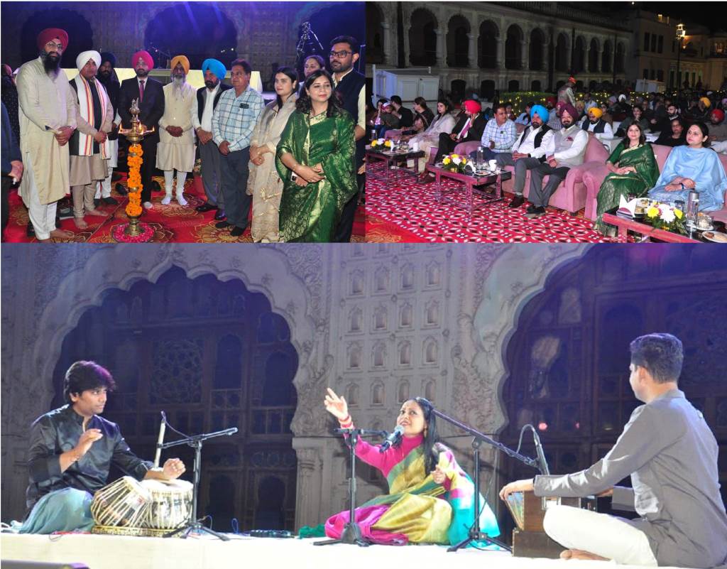Patiala Heritage Mela2026 Raunkini Guptas captivating classical singing made the evening melodious